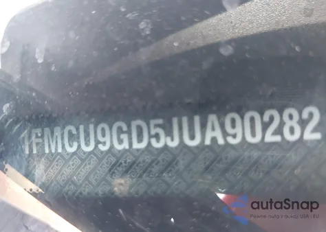 2018 Ford Escape Se from USA, damaged, VIN 1FMCU9GD5JUA90282